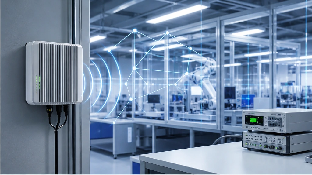 Vankom N77 and N78 5G small cell for European private networks