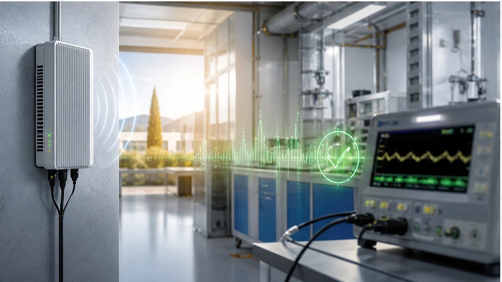 Vankom N40 5G small cell deployment validation in Spain